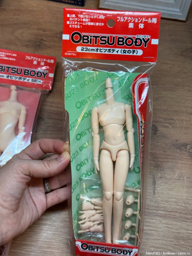 Тело obitsu 23 — Части шарнирных кукол (не BJD) (фото 3)