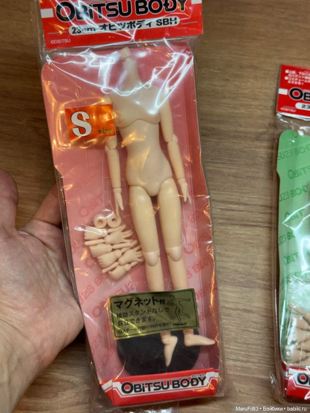 Тело obitsu 23 — Части шарнирных кукол (не BJD) (фото 2)