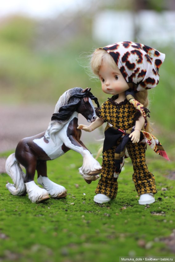 Лошадь для кукол — Миниатюра для кукол (фото 2)