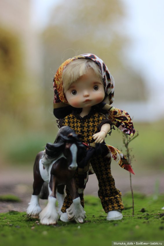 Лошадь для кукол — Миниатюра для кукол