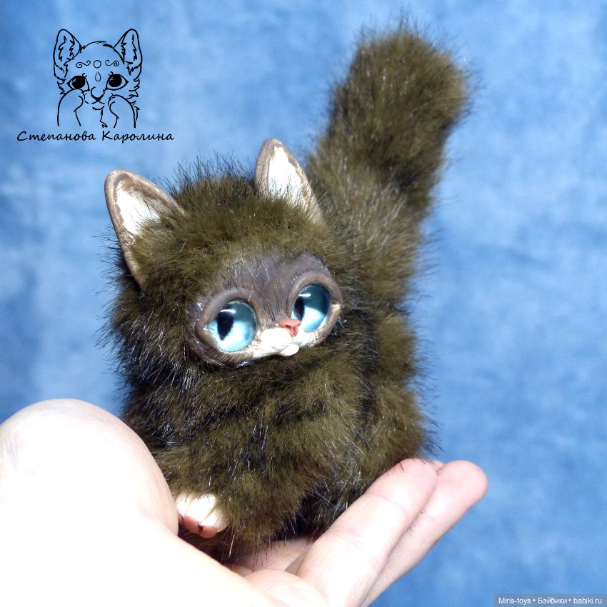 Кошечка Яшма — Авторские игрушки (фото 2)