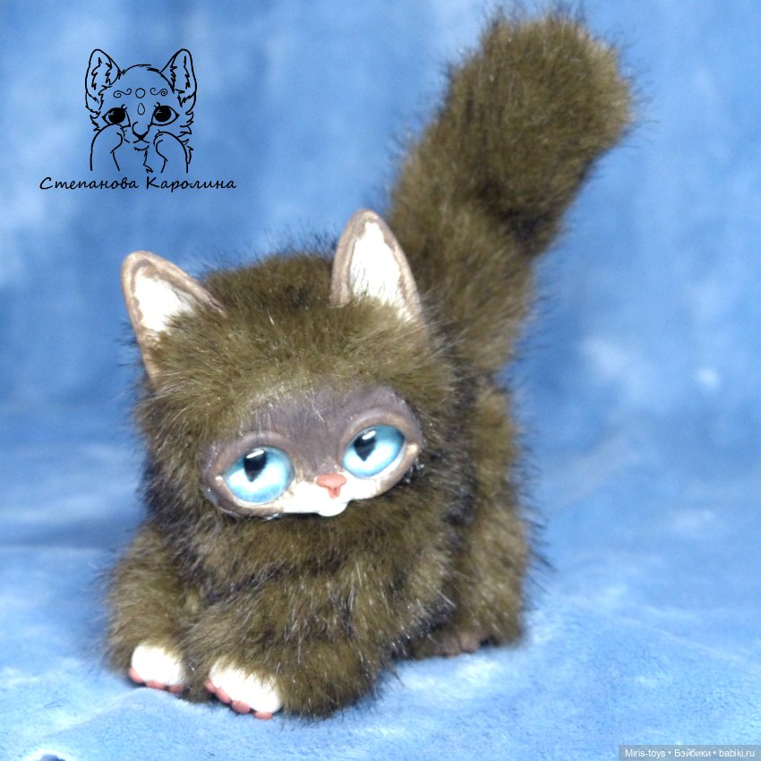 Кошечка Яшма — Авторские игрушки (фото 3)