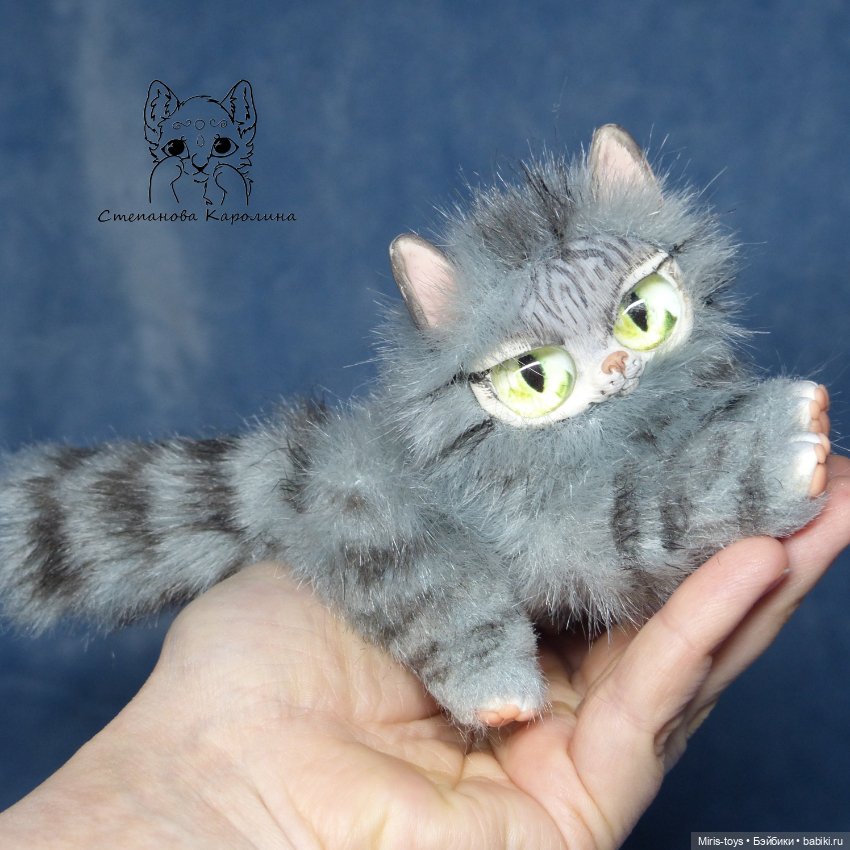 Котенок Шустрик — Авторские игрушки (фото 5)