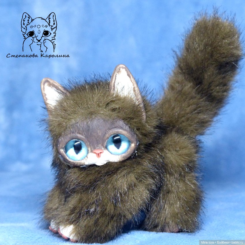 Кошечка Яшма — Авторские игрушки (фото 5)