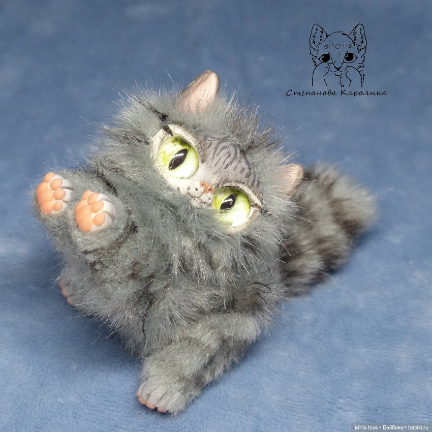 Котенок Шустрик — Авторские игрушки (фото 3)