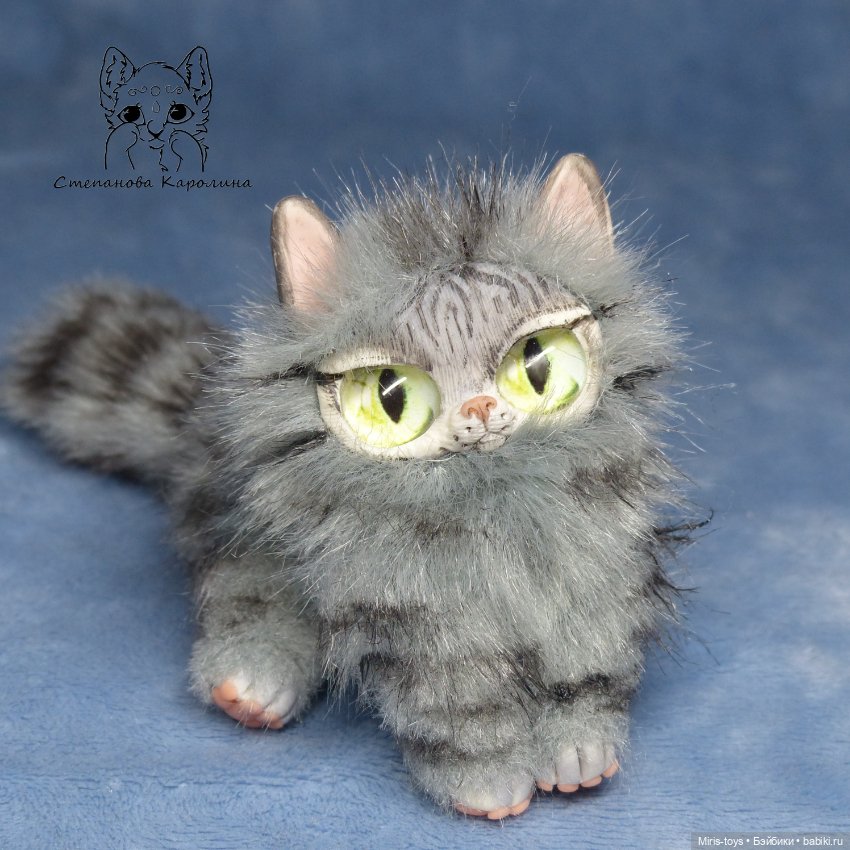 Котенок Шустрик — Авторские игрушки (фото 2)