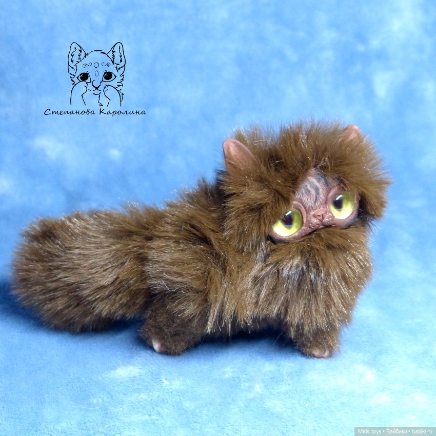 Котенок Пух — Авторские игрушки (фото 5)