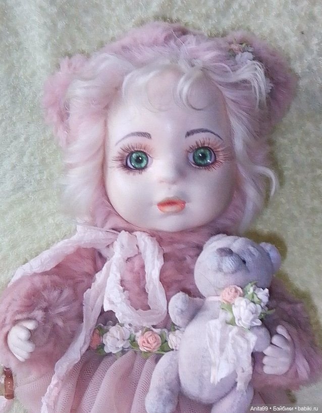 Кукла текстильная Мия — Авторские куклы (фото 8)