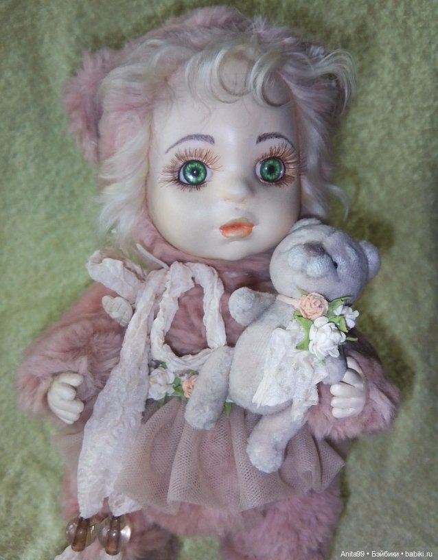 Кукла текстильная Мия — Авторские куклы (фото 7)