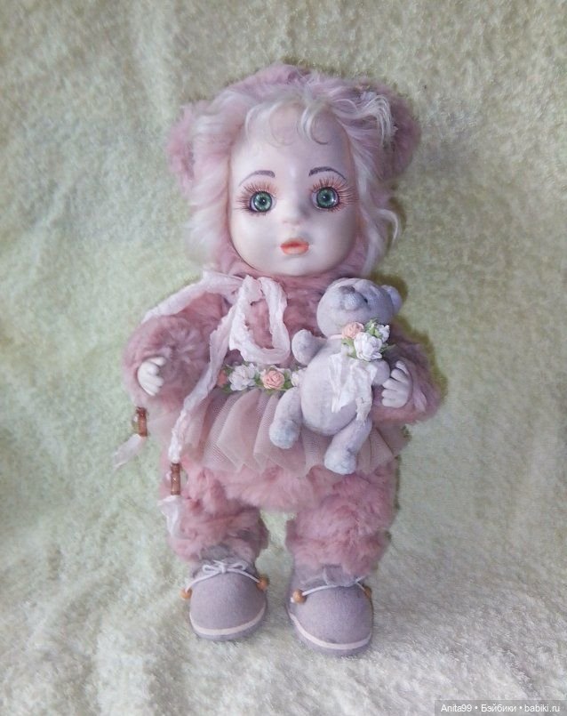 Кукла текстильная Мия — Авторские куклы (фото 3)
