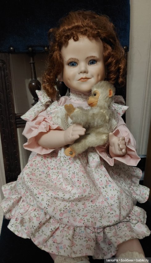 Обезьянка Штайф - игрушка для куклы (фото 6)