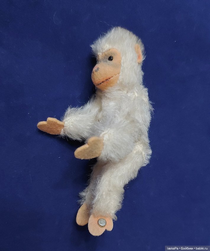 Обезьянка Штайф - игрушка для куклы (фото 3)