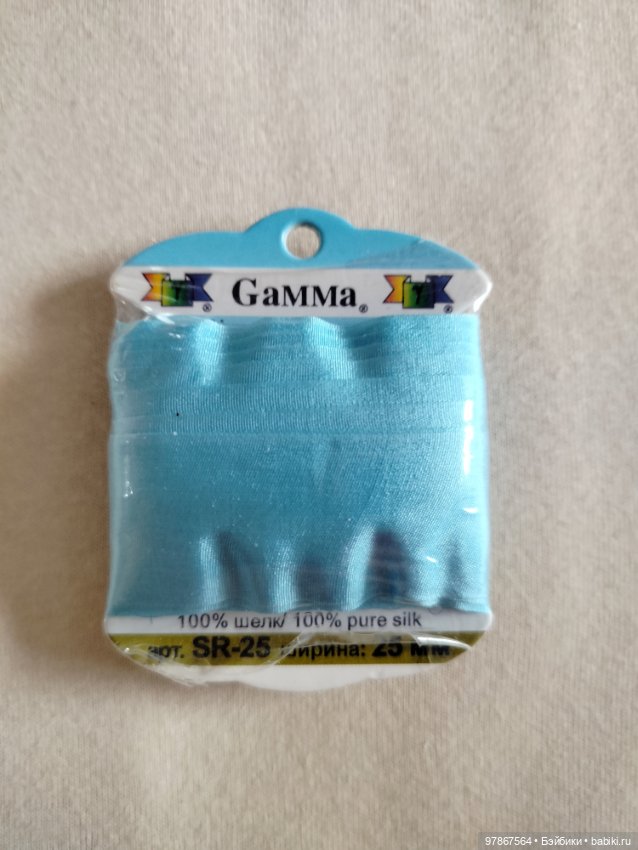 Шёлковая лента — Кружево (фото 4)