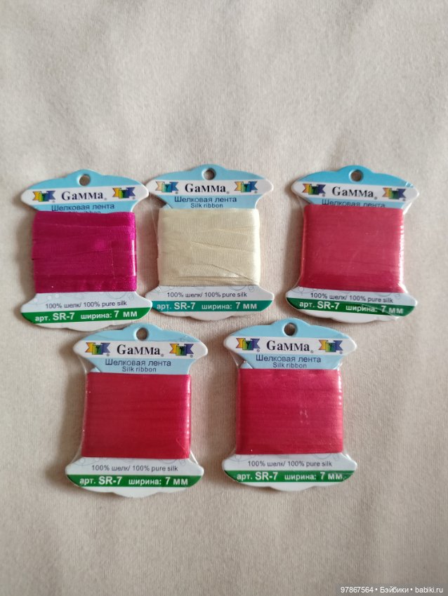 Шёлковая лента — Кружево (фото 2)