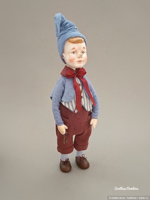 Буратино и Мальвина — Авторские куклы (фото 2)