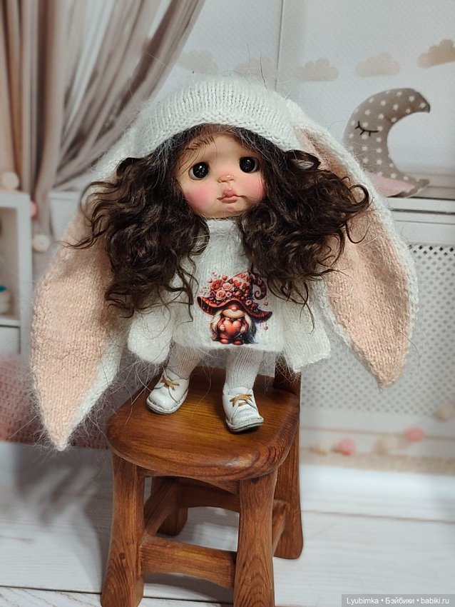 Мамина зайка, кукла ob11 — Игровые куклы (фото 5)