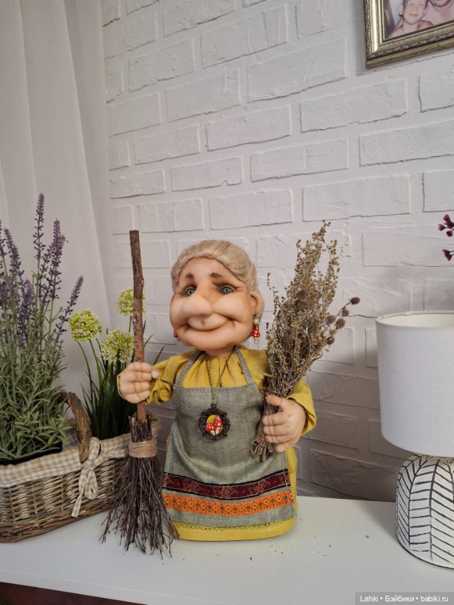Баба яга — Авторские куклы (фото 3)
