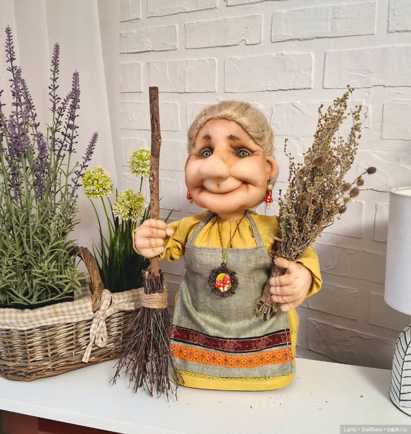 Баба яга — Авторские куклы (фото 2)