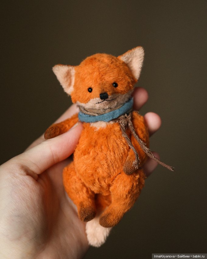 Лис тедди — Авторские игрушки (фото 3)