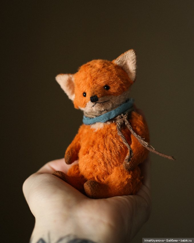 Лис тедди — Авторские игрушки (фото 5)