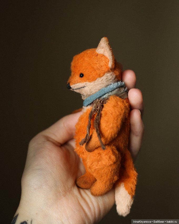 Лис тедди — Авторские игрушки (фото 4)