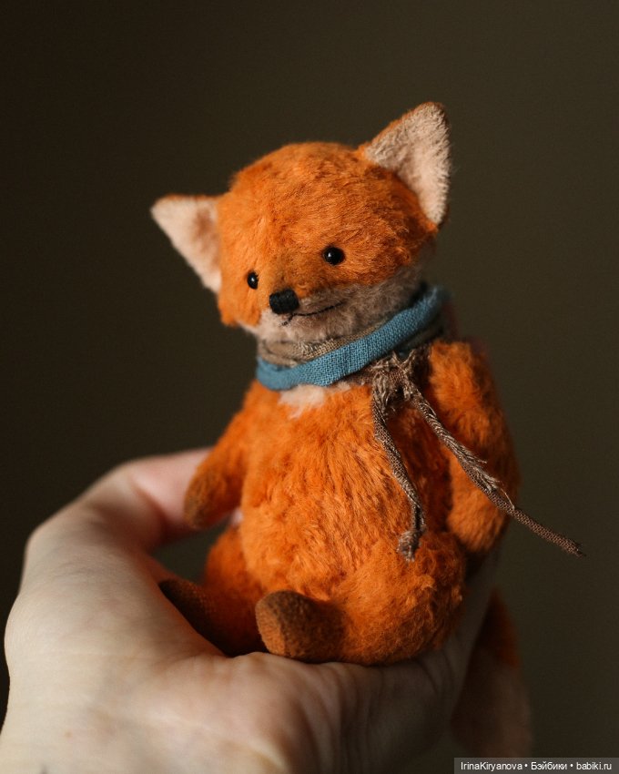Лис тедди — Авторские игрушки (фото 2)