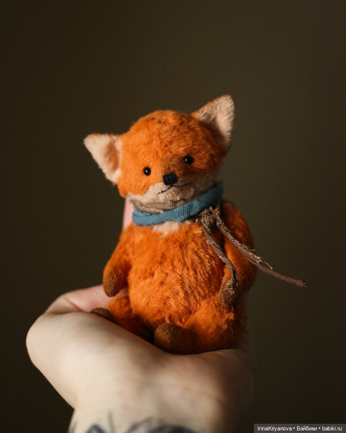 Лис тедди — Авторские игрушки