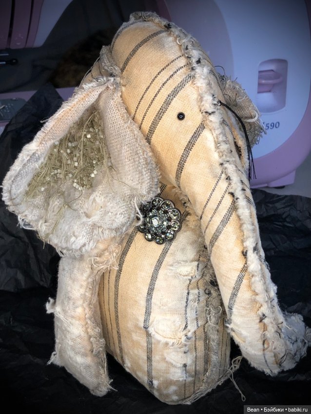 Чердачный слон примитив ручная работа (фото 4)