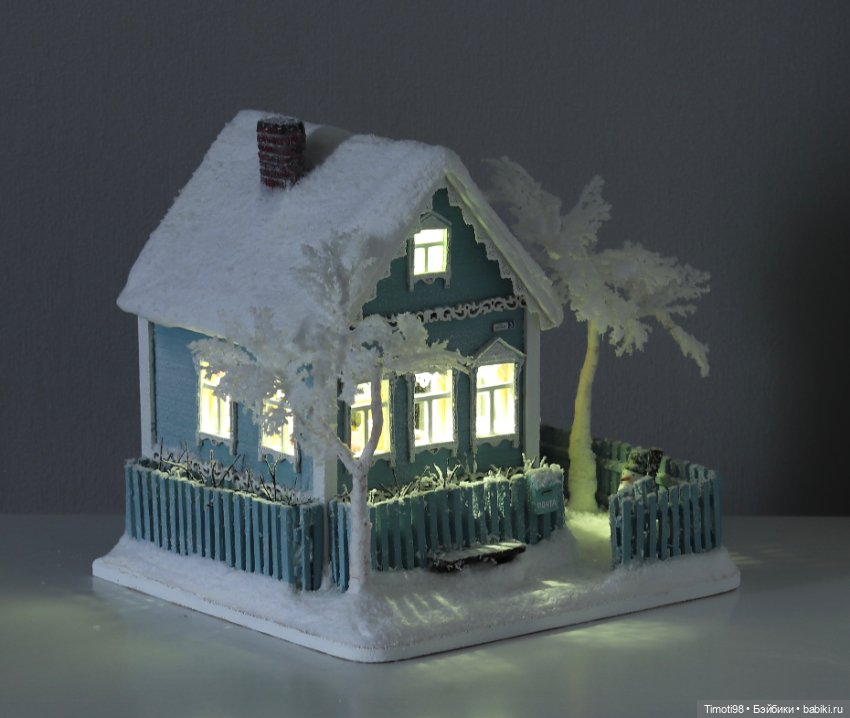«Зимний домик» — Домики для кукол (фото 8)
