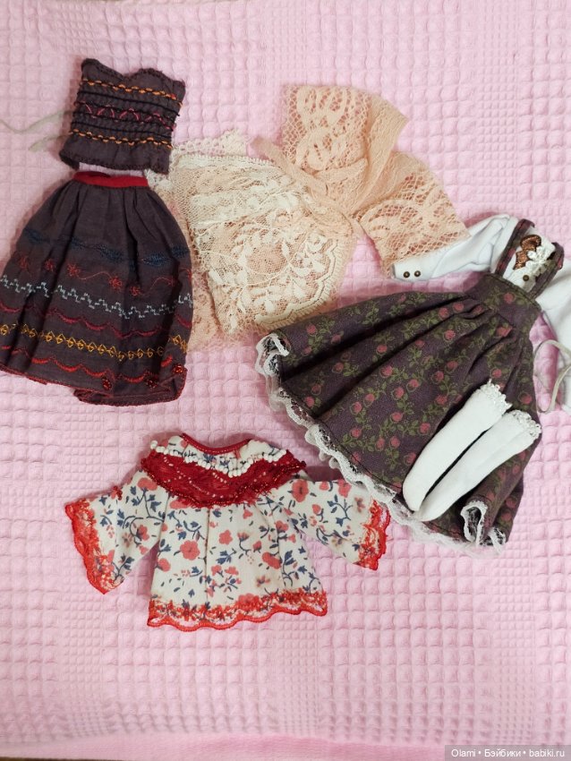 Наряды для куклы Елены Калягиной (фото 2)