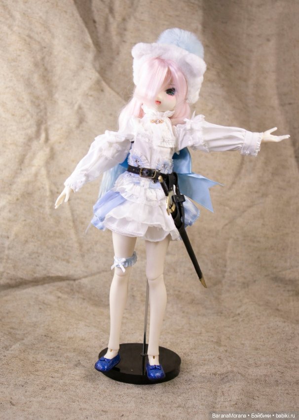 Миниатюра меч для неигровой куклы 1/6-1/4 (фото 2)