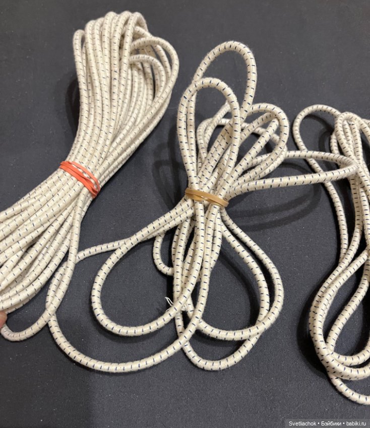 Резинка корд для перетяжки антикварных кукол (фото 2)