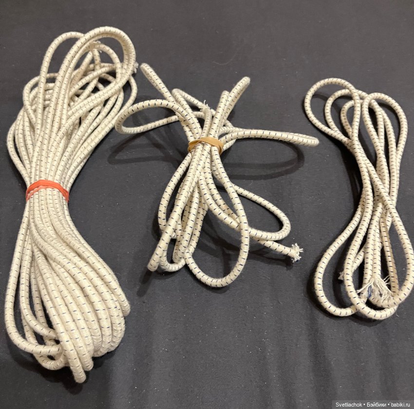 Резинка корд для перетяжки антикварных кукол (фото 3)