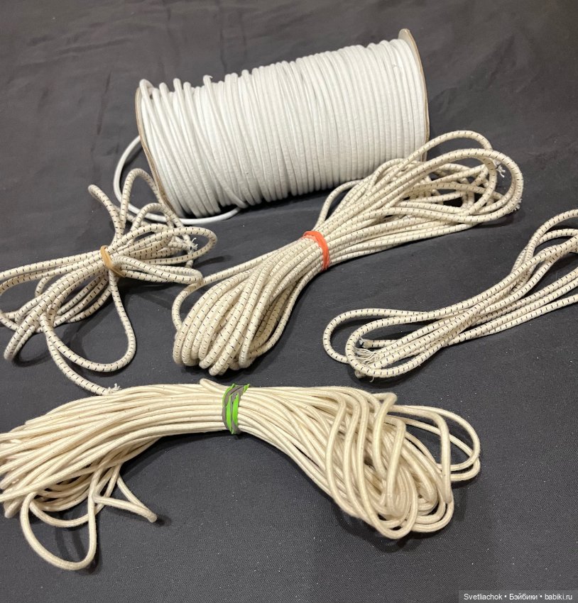 Резинка корд для перетяжки антикварных кукол