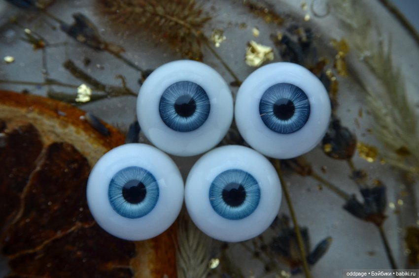 Глазки для бжд 14/7 мм — Глаза для BJD (фото 2)