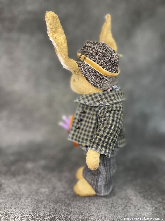 Кролик с лавандой — Авторские игрушки (фото 6)