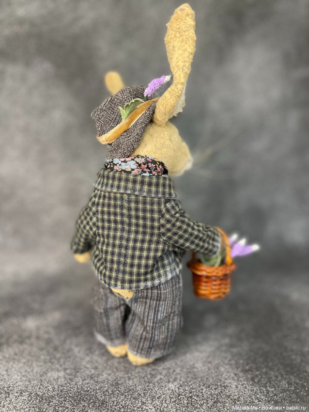 Кролик с лавандой — Авторские игрушки (фото 5)