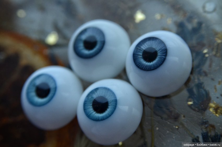 Глазки для бжд 14/7 мм — Глаза для BJD