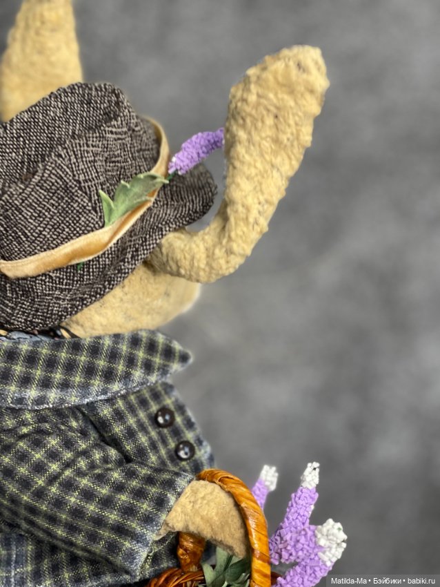 Кролик с лавандой — Авторские игрушки (фото 8)