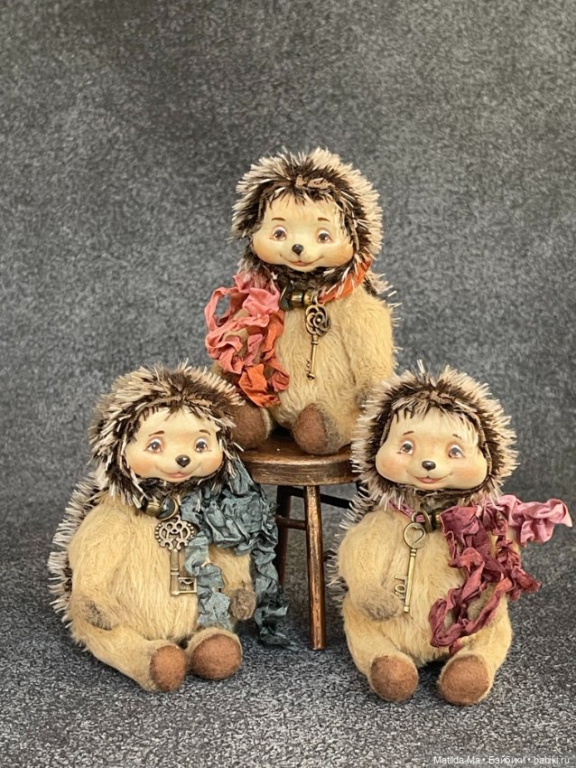 Тедди ежик-хранитель — Авторские игрушки (фото 7)