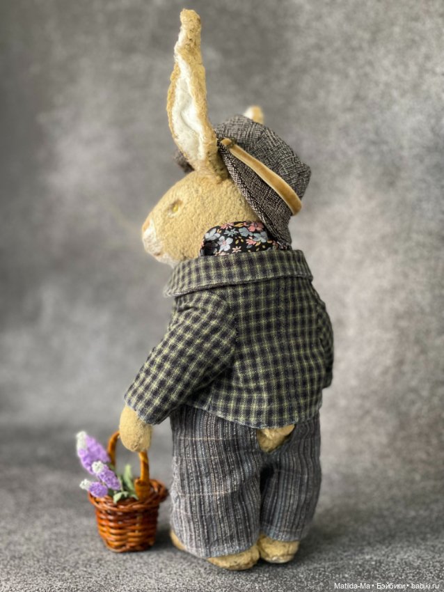 Кролик с лавандой — Авторские игрушки (фото 2)