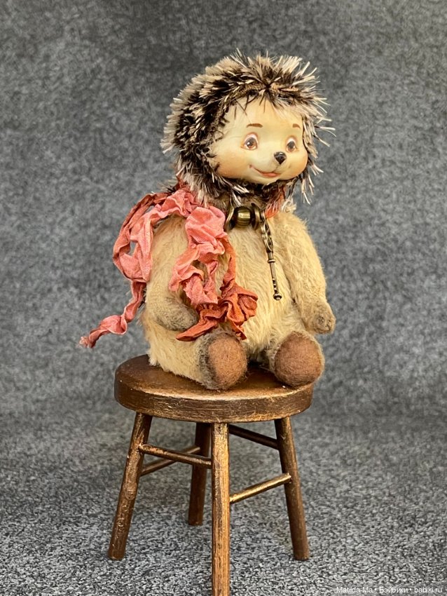 Тедди ежик-хранитель — Авторские игрушки (фото 2)