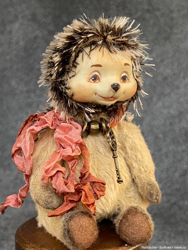 Тедди ежик-хранитель — Авторские игрушки (фото 3)