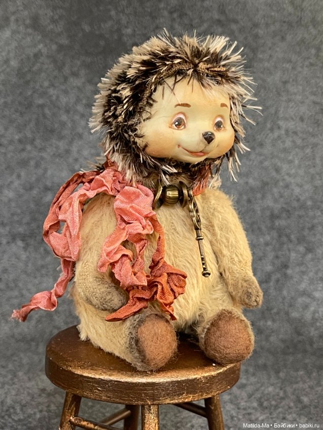 Тедди ежик-хранитель — Авторские игрушки