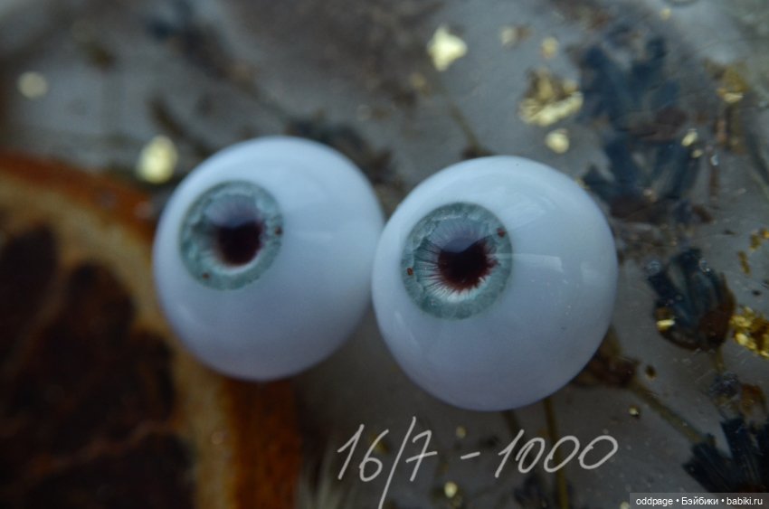 Глазки для бжд с живой радужкой (фото 5)