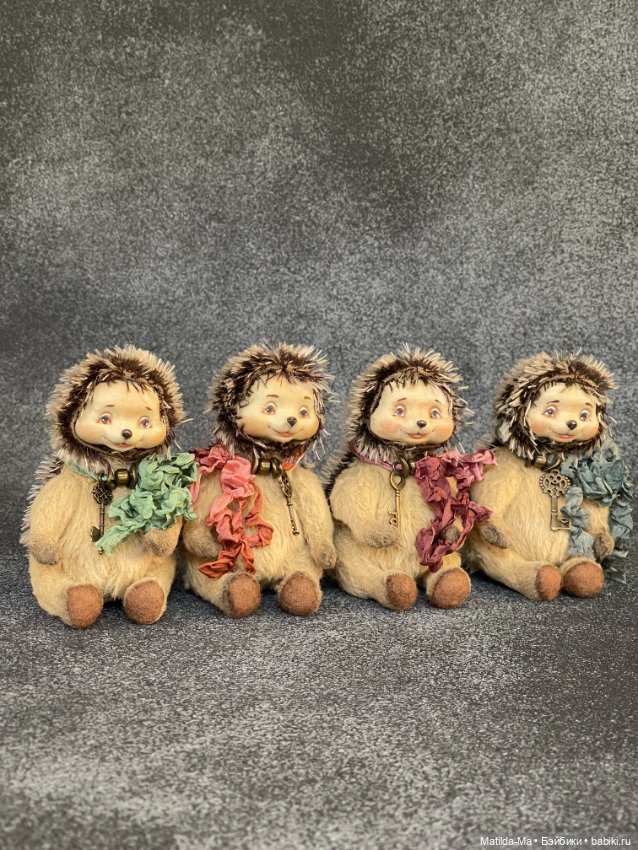 Тедди ежик-хранитель — Авторские игрушки (фото 5)