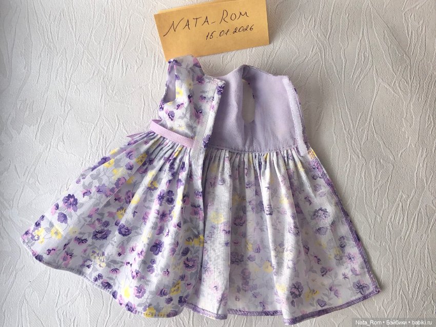 Платье для куклы Руби Рэд (Ruby Red) (фото 6)