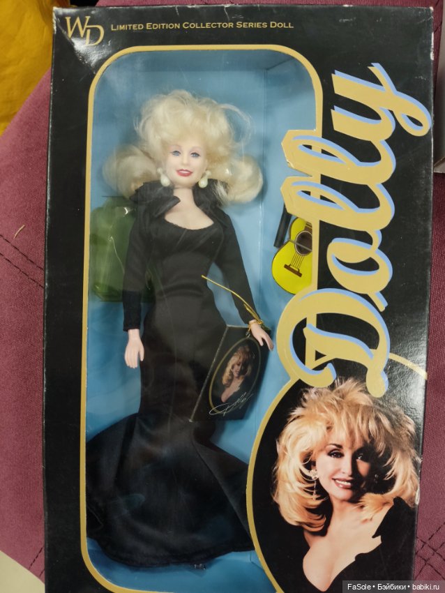 Портретная кукла Dolly Parton 1996 год (фото 2)