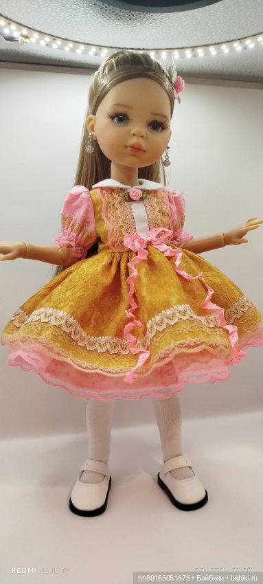 Платье для кукол Паола Рейна 32-34 см (фото 7)