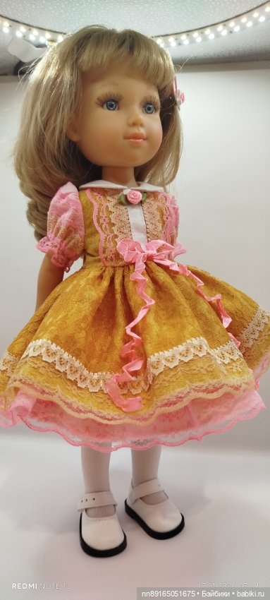 Платье для кукол Паола Рейна 32-34 см (фото 5)